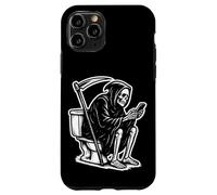 Death On The Throne Doom Scrolling The Internet Carcasa para iPhone 11 Pro