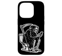 Death On The Throne Doom Scrolling The Internet Carcasa para iPhone 14 Pro
