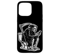 Death On The Throne Doom Scrolling The Internet Carcasa para iPhone 15 Pro MAX