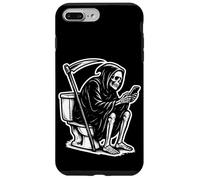 Death On The Throne Doom Scrolling The Internet Carcasa para iPhone 7 Plus/8 Plus