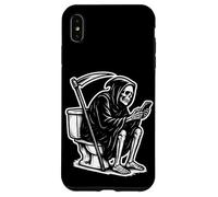 Death On The Throne Doom Scrolling The Internet Carcasa para iPhone XS MAX