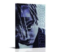 Death Race for Love Juice WrldOil Painting Canvas Printing Waterproof and Stain Resistant Suitable for Any Decorative Style of Bedroom Living Room OfficeFrame-style20x30cm (20x30cm)