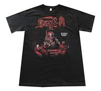 Death Scram Bloody Gore - Camiseta de algodón para hombre, color negro, Negro , S