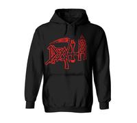 DEATH - SCREAM BLOODY GORE BLACK Hooded Sweatshirt Large