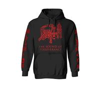 Death Sound of Perseverance Hombre Sudadera con Capucha Negro L 80% algodón, 20% poliéster Regular