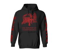 DEATH - THE SOUND OF PERSEVERANCE BLACK Hooded Sweatshirt Large