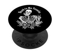 Death To My Twenties Funny R.I.P 20s, esqueleto de 30 cumpleaños PopSockets PopGrip Adhesivo