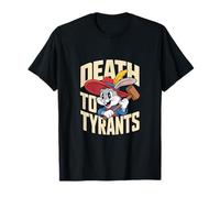 Death To Tyrants Conejo Rebelde Camiseta