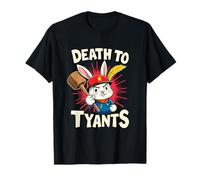 Death To Tyrants Conejo Rebelde Camiseta