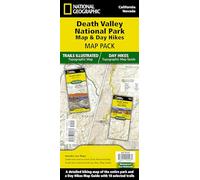 Death Valley Day Hikes and National Park Map [Map Pack Bundle] Map (National Geographic Trails Illustrated Map)