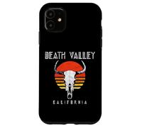 Death Valley National Park Retro Cattle Skull Graphic Carcasa para iPhone 11