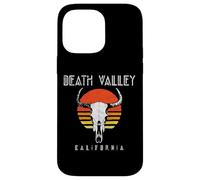 Death Valley National Park Retro Cattle Skull Graphic Carcasa para iPhone 14 Pro MAX