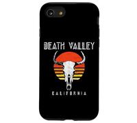 Death Valley National Park Retro Cattle Skull Graphic Carcasa para iPhone SE (2020) / 7/8
