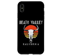 Death Valley National Park Retro Cattle Skull Graphic Carcasa para iPhone XS MAX