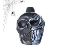 Death Whistle - Personaje de cráneo para decoración, coleccionables de Halloween con un sonido nítido para casa embrujada, cosplay, aula, eventos, fiestas y celebraciones de vacaciones, 2.52 pulgadas