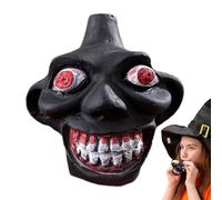 Death Whistle Skull - Aztec Whistle | Shaped Authentic Aztecs Whistles | Aztecs Deaths Whistles Skull Design | Authentic Sound For Collection Value | Aztec Death Whiistle Loudest