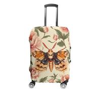 Death's Head Hawk Moth - Funda para equipaje de viaje, lavable, antiarañazos, protector de maleta, Estilo:, M
