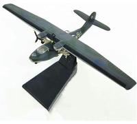 DEAVER Avión exhibición Escala 1/144 para el Bombardero hidroavión Consolidated Pby Catalina la RAF avión Metal Fundido presión maqueta estantería Decorativa Ideal para Regalar