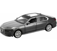 DEAVER Réplica Coche Escala 1:32 15 cm Largo aleación Fundido presión para BMW I7 G70 Lujoso vehículo Coleccionable Adornos vehículos Motor(Black)