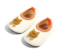 DEBAIJIA Shoes, Plataforma Unisex bebé, Katze Beige, 24 EU