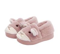 DEBAIJIA Zapatos, Plataforma Unisex niños, Pink Bear, 18 EU