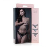 Debajo - Conjunto De 3 Tangas De Animal Print L/XL