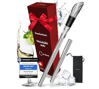 DEBARON® Premium varilla enfriadora de vino con dosificador | Enfriador de vino con efecto de enfriamiento extra gracias a la tecnología SPT | Varilla enfriadora de vino segura y certificada | Regalo