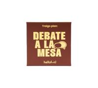 Debate a la Mesa - Juego de Cartas de Preguntas y Dilemas para Familia y Amigos, 96 Cartas, +10 Años, 2 Jugadores