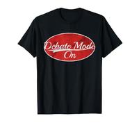 Debate Mode On Forensics Speech Team Graphic Art Camiseta