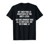 Debatir con una Mujer es como Leer los términos y Condiciones Camiseta