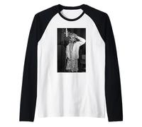 Debbie Harry Blondie grabando en Nueva York Martyn Goddard Camiseta Manga Raglan