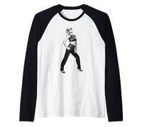 Debbie Harry Blondie Líneas Paralelas Era 1978 Allan Ballard Camiseta Manga Raglan