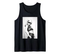 Debbie Harry Blondie Líneas Paralelas Era por Allan Ballard Camiseta sin Mangas