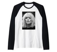 Debbie Harry Post-El Cazador Blondie por David Corio Camiseta Manga Raglan