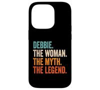 Debbie The Woman The Myth The Legend Nombre Debbie Carcasa para iPhone 14 Pro