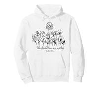 deberíamos amar a un Cristiano Hombres y Mujeres aman a Dios y Jesús Sudadera con Capucha