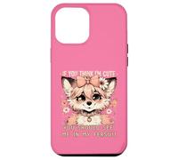 Deberías verme en mi Fursuit Coquette Furry Fursona Fox Carcasa para iPhone 12 Pro Max