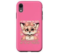 Deberías verme en mi Fursuit Coquette Furry Fursona Fox Carcasa para iPhone XR
