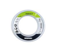 Debflex 142311 - Bobina (HO5VV-F 2 x 1,5, 5 m), color blanco