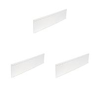 DEBFLEX 707175-Caja Interruptor Terminal de conexión Peine eléctrico-Obturador 13 módulos-Debflex-707175, Blanco (Paquete de 3)