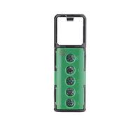 DEBFLEX 707357 bornier DIY Tools | Electric Box | Wire end | Pack of 10 Cylindrical sockets. Male Pre| Insole Blue 711060, Green, 30
