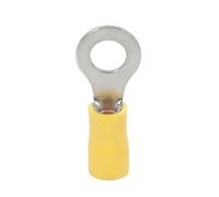 Debflex 711022, Terminal De Cable Autopelante, Amarillo, 10 piezas