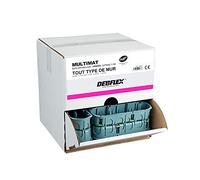Debflex 800037 - Caja de 3 postes multimateriales, diámetro 67 x 40 mm, distancia 71 mm, 1/2 silo/20 PDTS, color gris