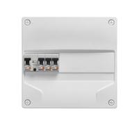 DEBFLEX - Caja preinstalada 1 fila 1xID 63A tipo A, 1x10A, 2x16A - Paneles encajados - Armarios modulares - Interiores preinstalados - 707642