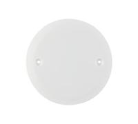 DEBFLEX D86 - Tapa redonda para caja de empotrar D67 sin tornillos