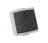 Debflex Doble de ida y vuelta IP65 Gris