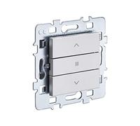 DEBFLEX - Mecanismo de Control de persiana Enrollable, Tapa de Aluminio y Soporte metálico