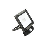 DEBFLEX Sensor - Foco Movimiento Exterior - Proyector LED IP44 + Detector IR 6400 K 600038, metálico, 20 W 1600 LM