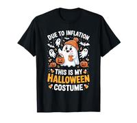 Debido a la inflación, este es mi disfraz de calabaza fantasma de Halloween Camiseta