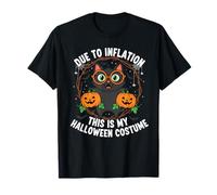 Debido a la inflación, Este es mi Disfraz de Halloween Divertido Camiseta